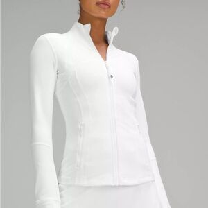 White lululemon define jacket